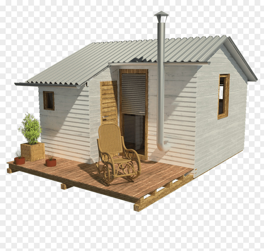 Garden Shed Log Cabin House Plan Building Architectural PNG