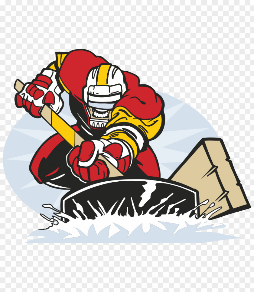 Hockey Ice Coach Goaltender Puck PNG