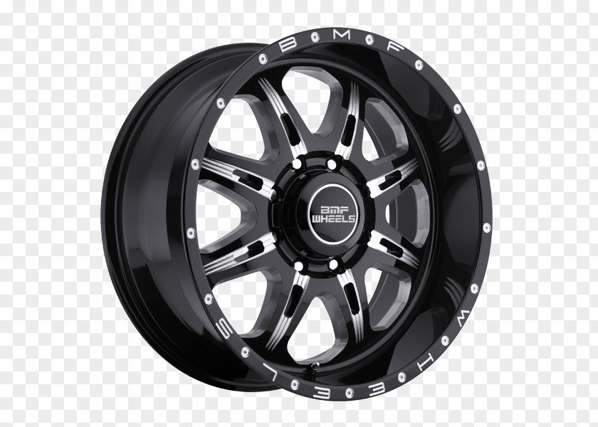 Death Metal Car Black Rhinoceros Wheel Spoke PNG