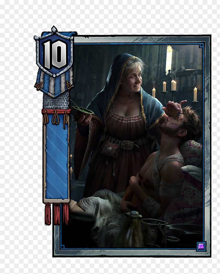 Gwent: The Witcher Card Game Nenneke 3: Wild Hunt Video PNG