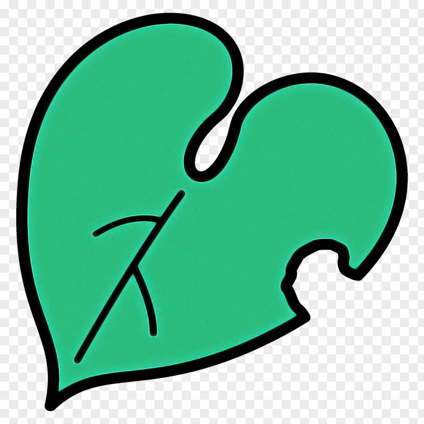 Heart Symbol Green PNG