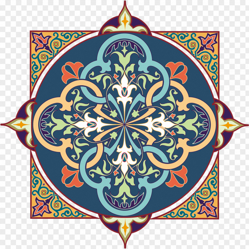 Islamic Geometric Patterns Ornament Textile Arts Decorative PNG