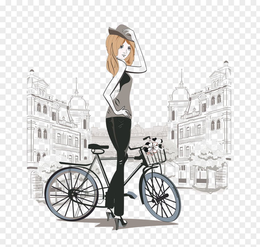 Paris Road Bicycle PNG
