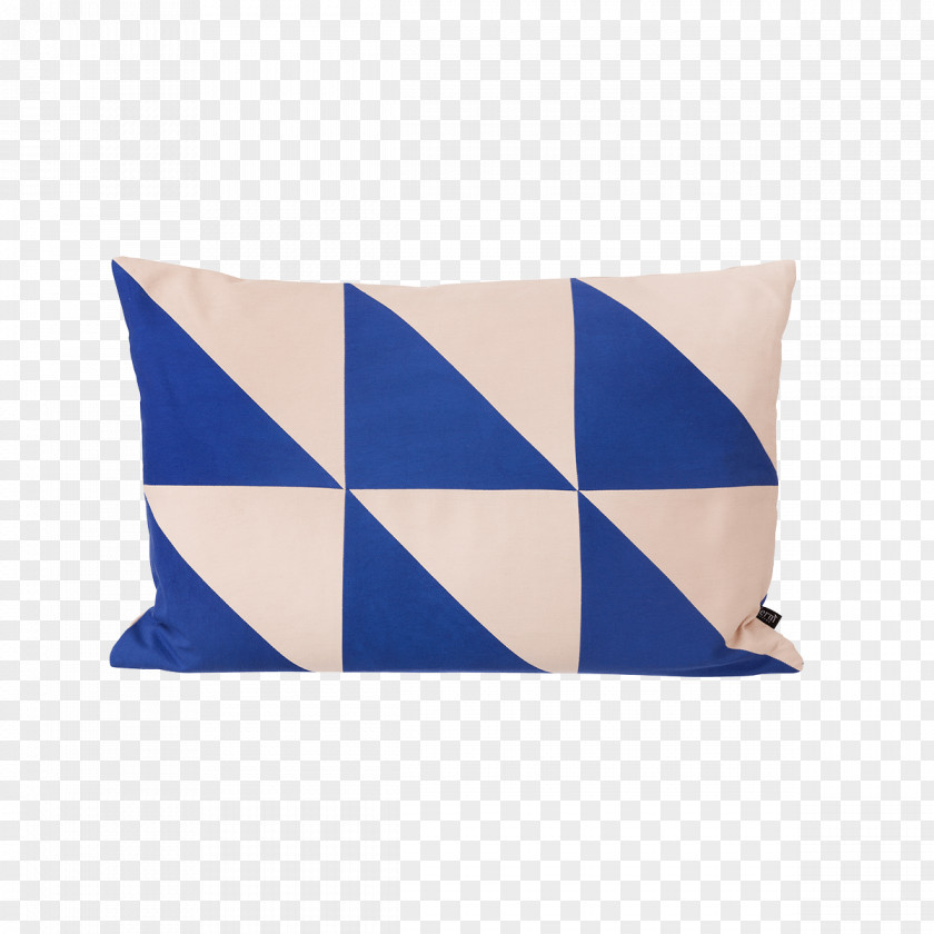 Pillow Cushion Couch Foot Rests Blue PNG