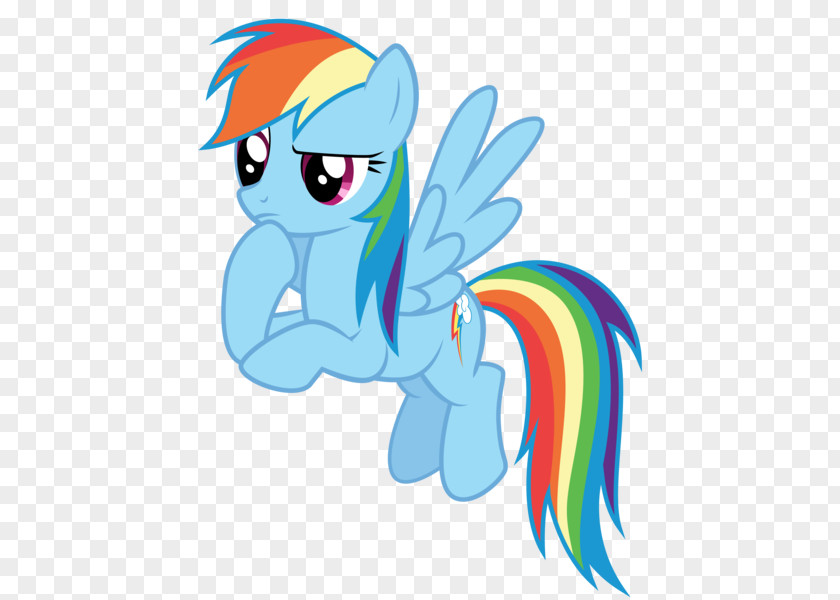 Ponyville Rainbow Dash Cloud PNG