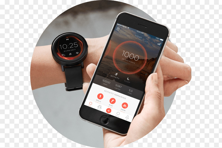 Watch Misfit Vapor Smartwatch Moto 360 IPhone 8 PNG