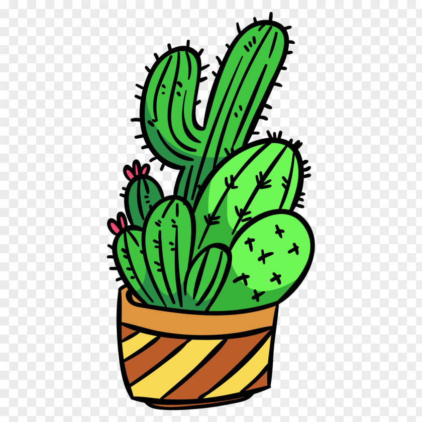 Cactus Green Image Penjing Vector Graphics PNG
