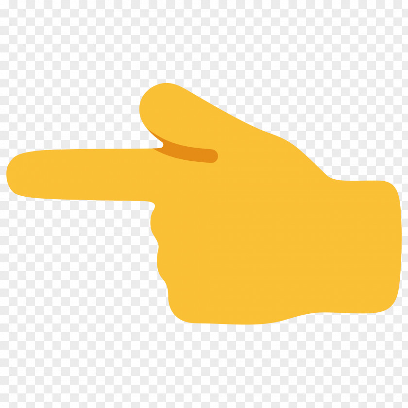 Hand Emoji Finger Index Gesture PNG