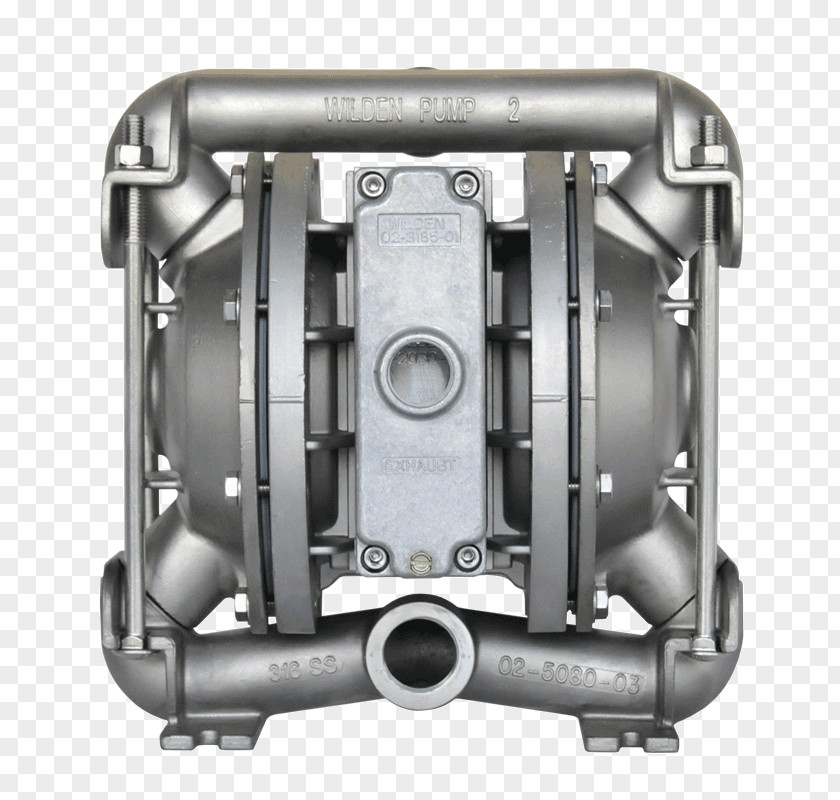 Metal Block Diaphragm Pump Air-operated Valve Vitreous Enamel PNG