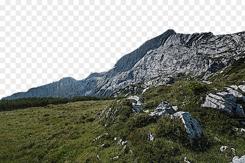 Mountainous Landforms Mountain Highland Natural Landscape Ridge PNG