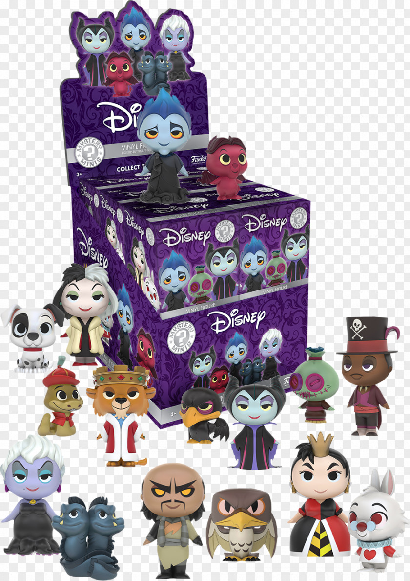 MYSTERY BOX Maleficent The Walt Disney Company Funko MINI Cattivi PNG