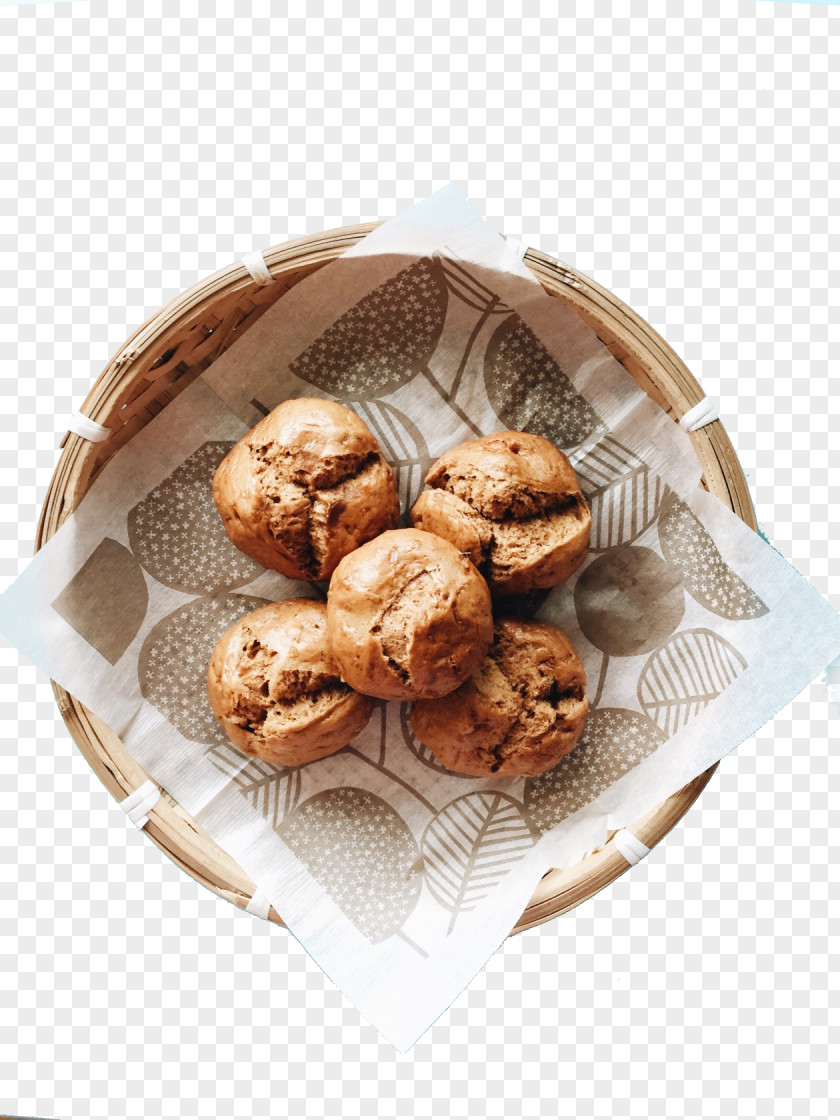 Steamed Bun With Brown Sugar Cookie Recipe Deep Frying Food PNG