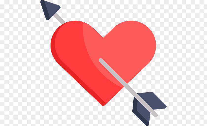 Cupid Heart Font PNG
