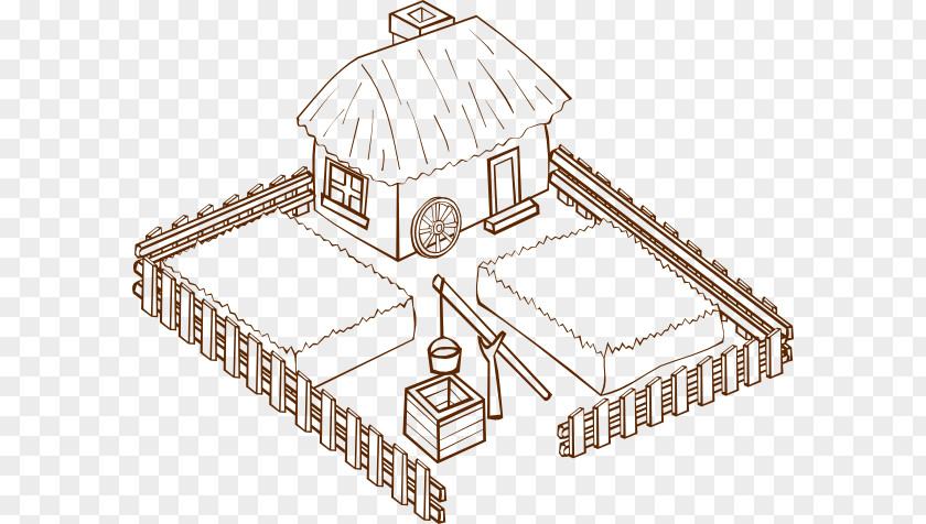 Farmhouse Cliparts Farm Clip Art PNG