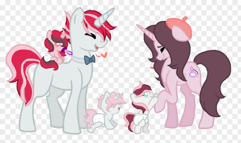 Horse Pony Family Cartoon DeviantArt PNG