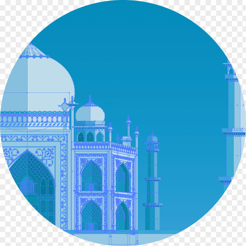 Taj Mahal Teal Turquoise Purple Microsoft Azure Sky Plc PNG