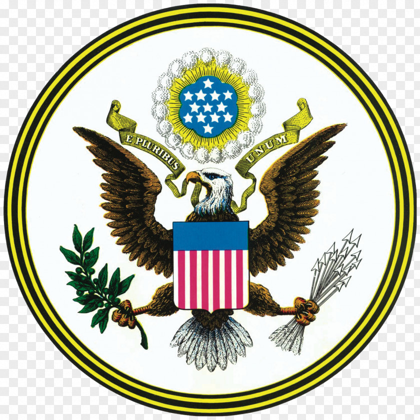 USA Gerb Great Seal Of The United States Bald Eagle Symbol Department State PNG