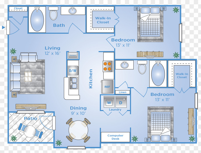 Apartment Floor Plan Advenir At Stone Park Houston PNG