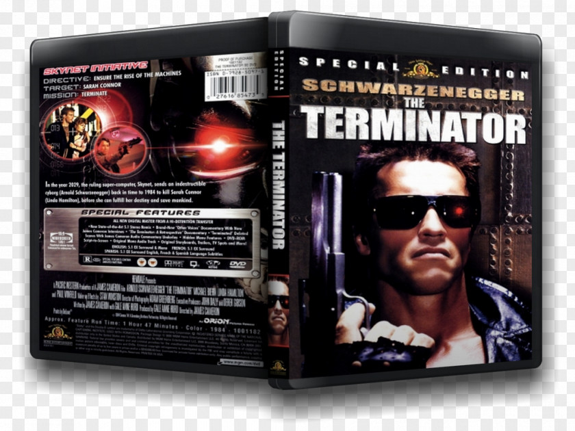 Arnold Schwarzenegger The Terminator Skynet Sarah Connor Film PNG