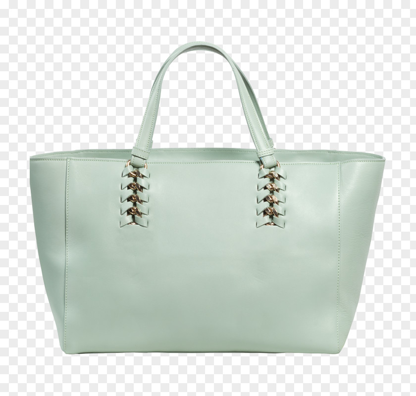 Bag Tote Leather Handbag Beige PNG