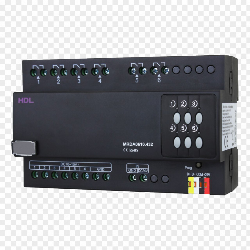 Dimmer Electronics 0-10 V Lighting Control TRIAC RF Modulator PNG