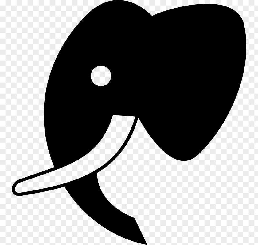 Elephant Head Clip Art PNG