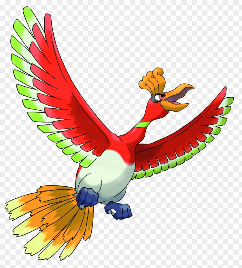 Pokémon Gold And Silver HeartGold SoulSilver Ultra Sun Moon Ruby Sapphire Ho-Oh PNG