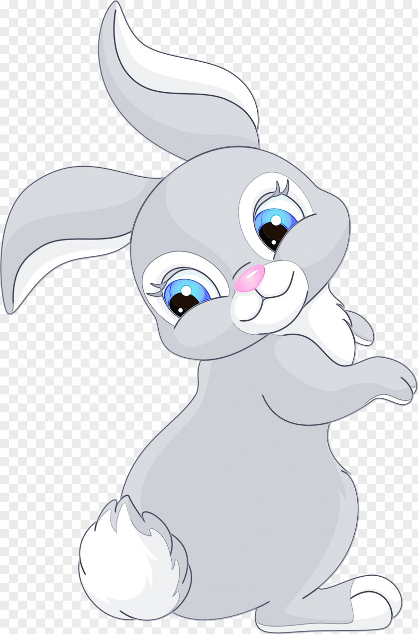 Rabbits And Hares Tail Cartoon Nose Animation Animated Rabbit PNG