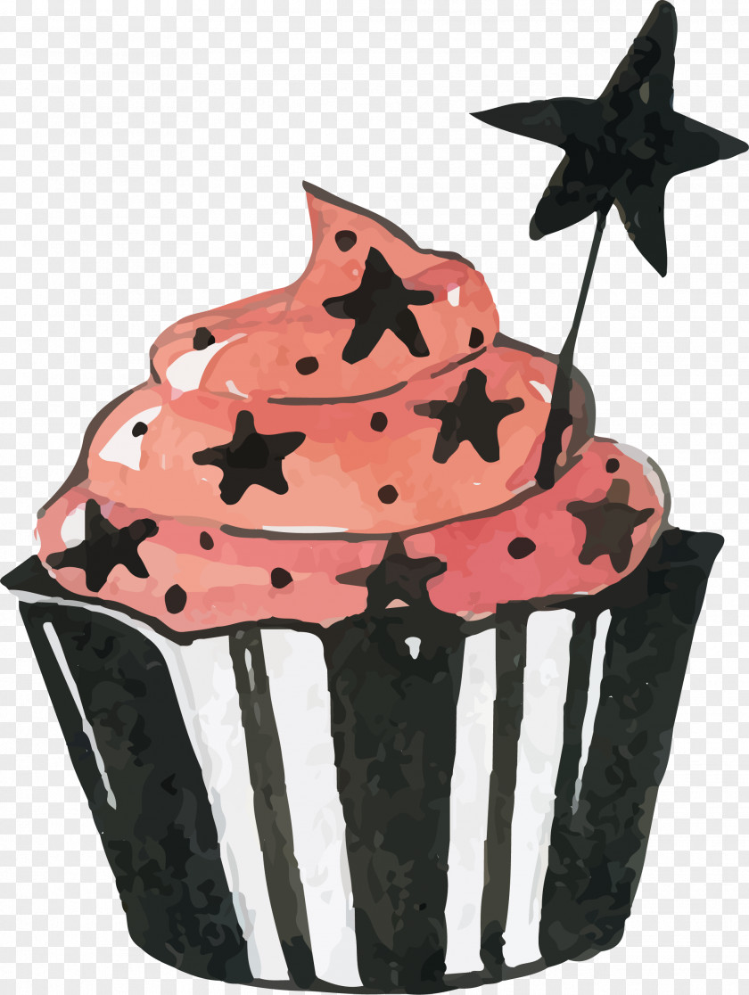 Watercolor Magic Cake PNG