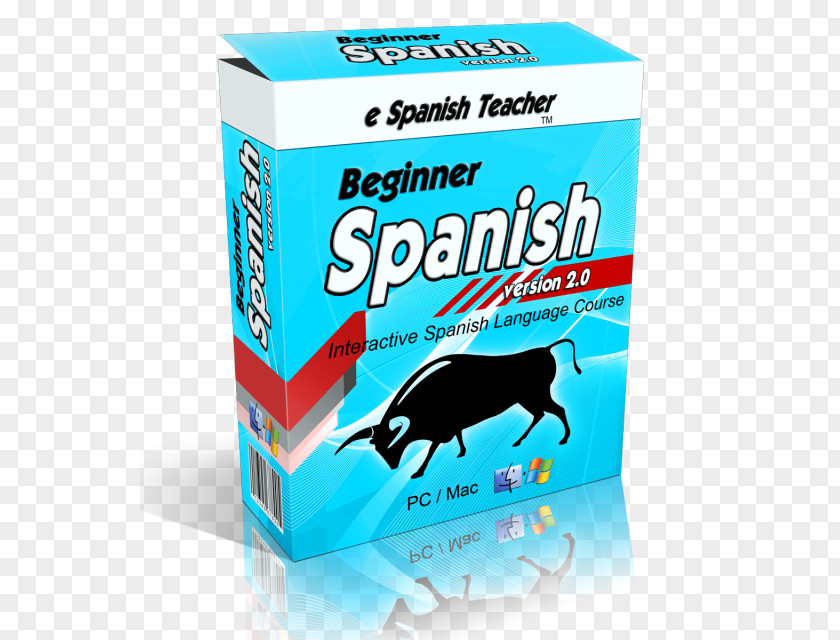 Educational Picture Material Beginner Spanish Language Course 101 Verbs Computer Software PNG