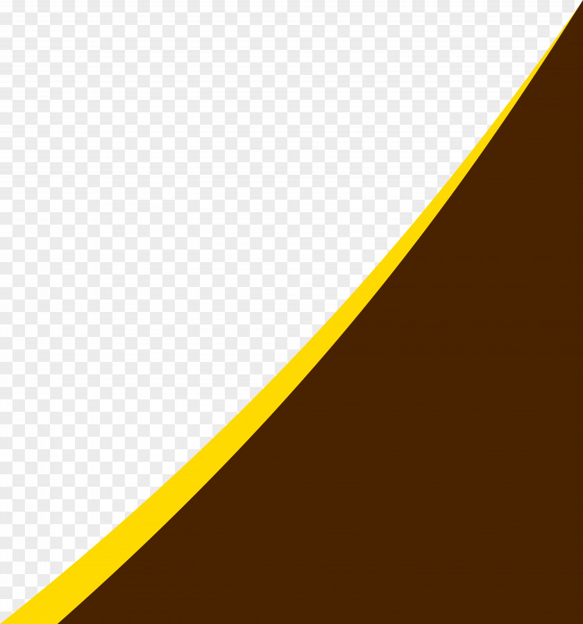 GOLD LINE Line Curve Color Orange PNG