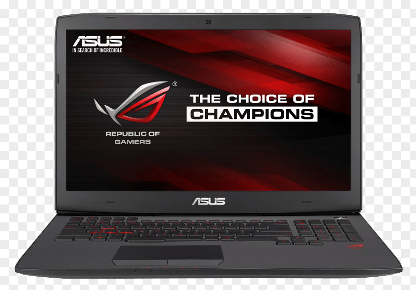 Laptop Republic Of Gamers Notebook-GL Series GL552 Intel Core I7 ASUS PNG