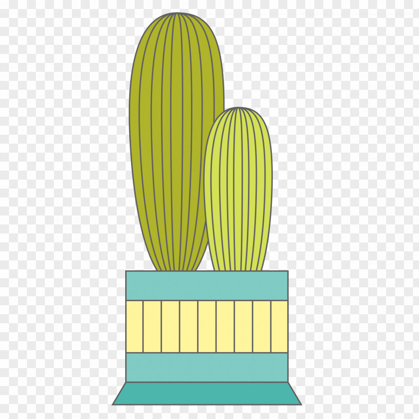 Vector Cactus Plant Cactaceae Euclidean PNG