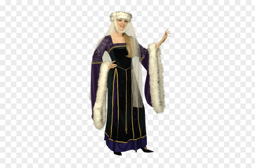 Woman Middle Ages Renaissance Costume Guinevere PNG