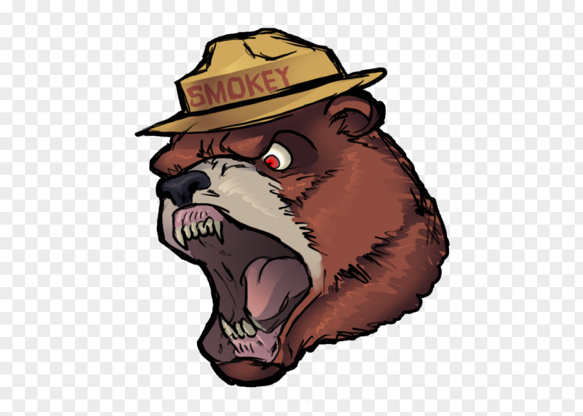 Bear Smokey Grizzly Clip Art PNG