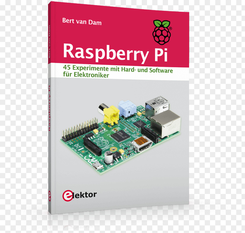 Book Raspberry Pi: 45 Experimente Mit Hard- Und Software Für Elektroniker Pi User Guide Electronics Computer PNG