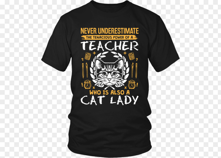 Cat Lady T-shirt Sleeve Motorcycle Clothing PNG