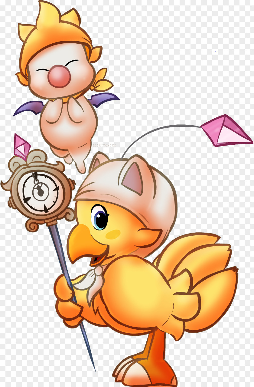 Chocobo Final Fantasy X Moogle Beak Clip Art PNG