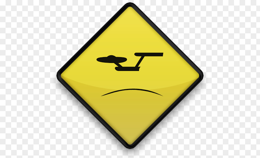 Star Trek Clipart Warning Sign Traffic Postpartum Depression Yellow PNG