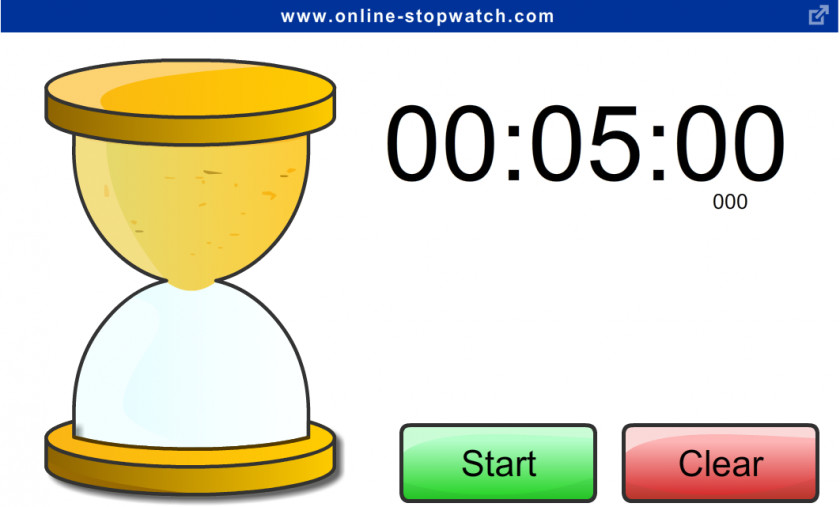 Stopwatch Picture Egg Timer Countdown Classroom PNG
