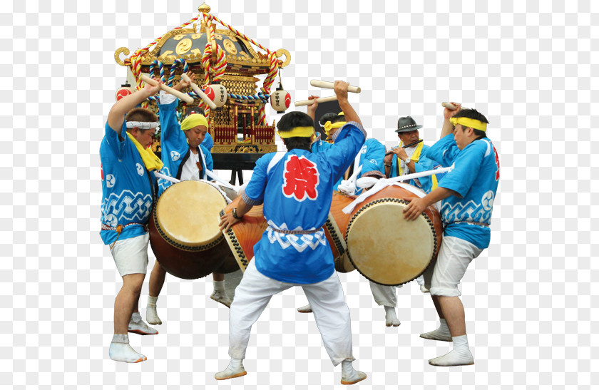 Tanabata Festival Hand Drums Color Dhak Blue PNG