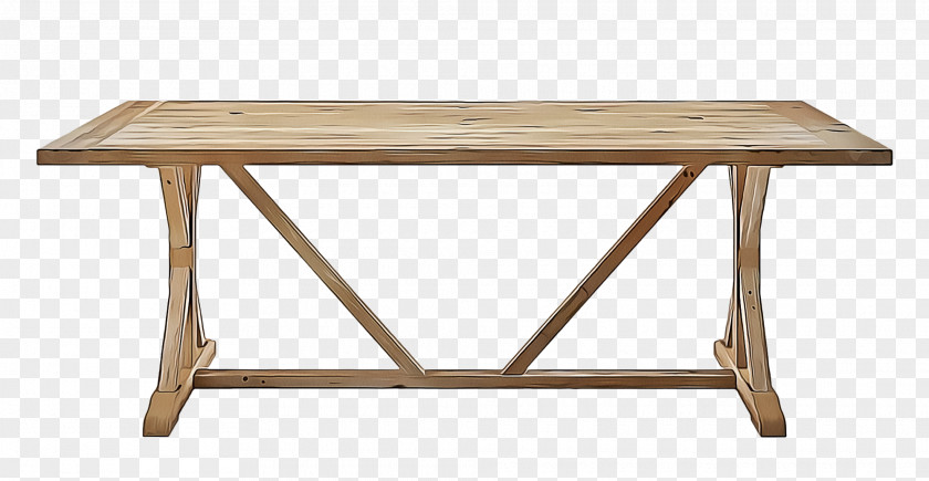 Workbench Wood Coffee Table PNG