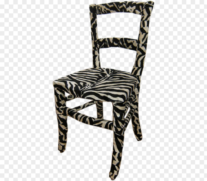 Zebra Crosswalk Chair Garden Furniture PNG