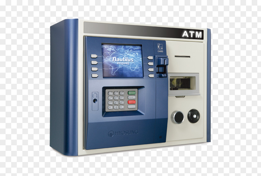 Bank Automated Teller Machine Hyosung Merchant Services Sales PNG