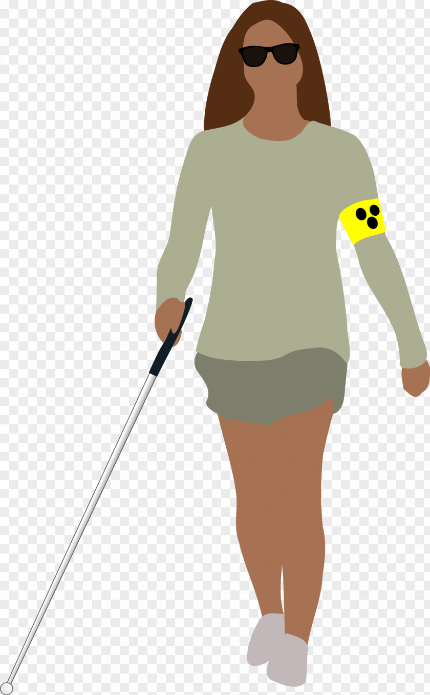 Blind Cane Cliparts Visual Impairment Ralphie Clip Art PNG