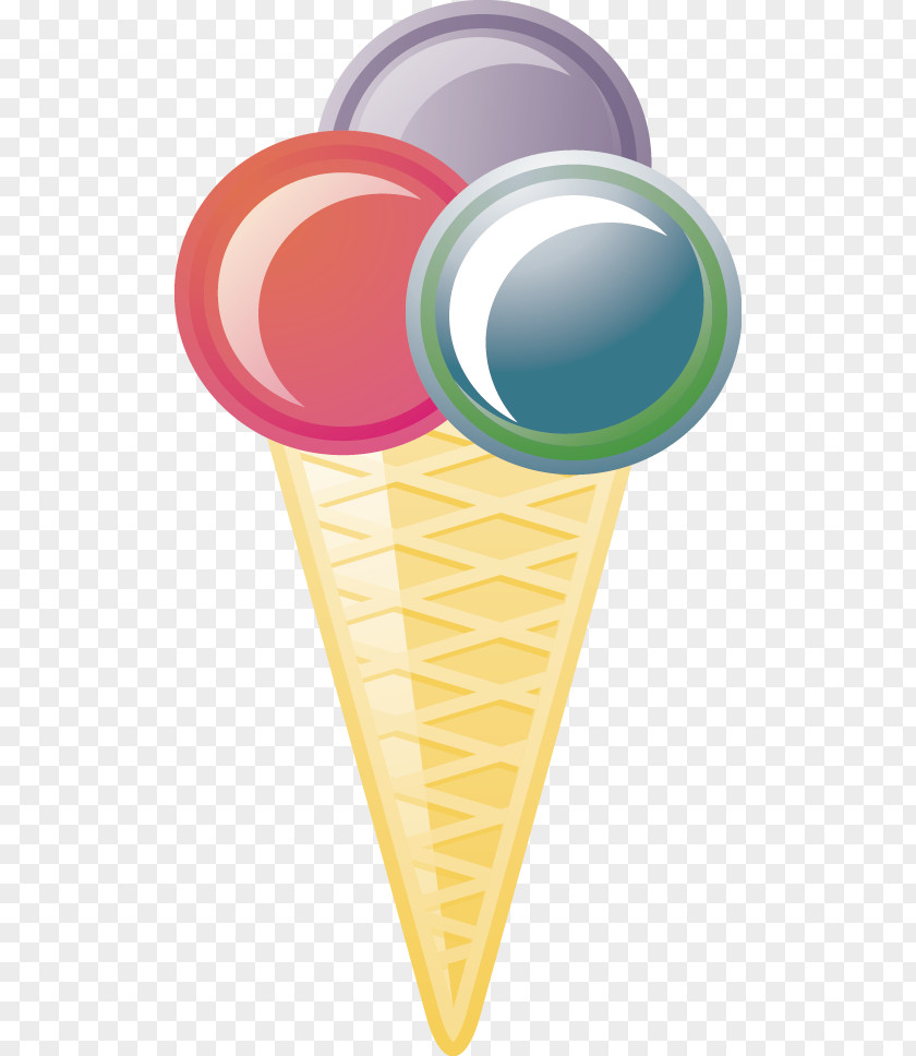 Ice Cream Vector Material Cone PNG