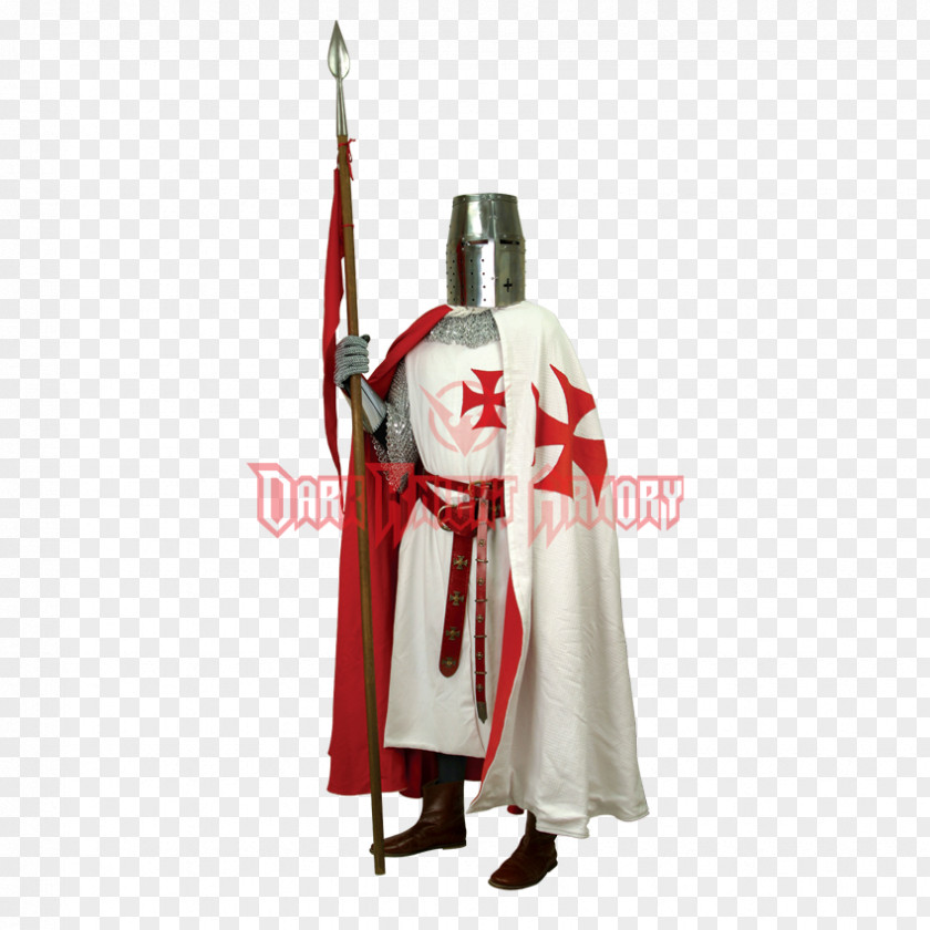 Knight Templar Crusades Middle Ages Surcoat Knights Tunic PNG
