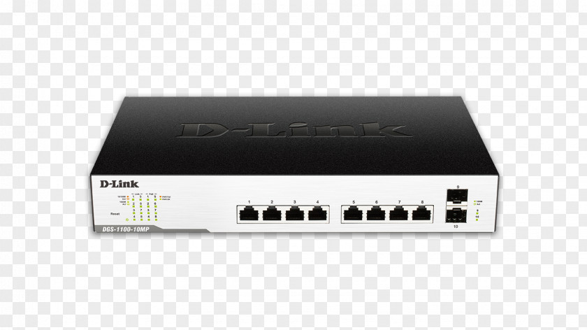 Network Switch Gigabit Ethernet D-Link DGS Power Over PNG
