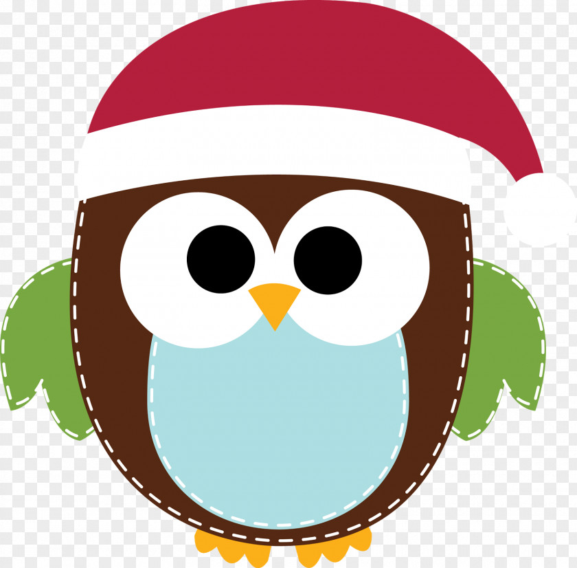 Specials Cliparts Owl Santa Claus Christmas Clip Art PNG