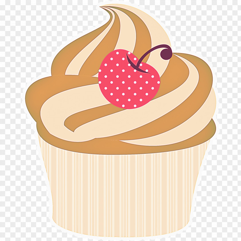 Baked Goods Cupcake Food Baking Cup Frozen Dessert Pink PNG